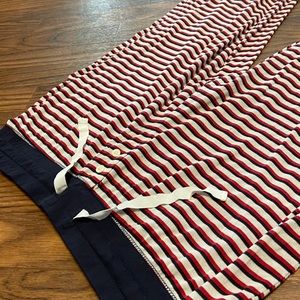 Gap Pure Body Modal Joggers - Red/Black Stripe